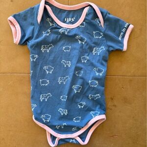 1803 Born in the Alps Onesie 18M